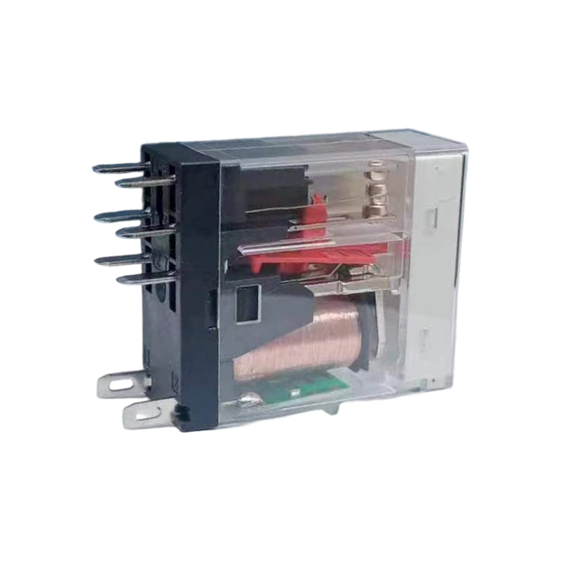 CY14FT-2CL relais, DPDT-relais, 14F breed voetrelais, 8A 5PIN vermogensrelais.