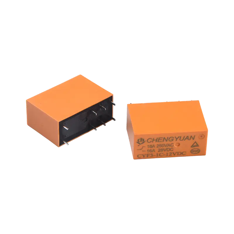 CYF3-relais, SPDT-relais, JQX-14F, 16A 250VAC-relais, 8-pins PCB 0,54 W relais. 14F vermogensrelais