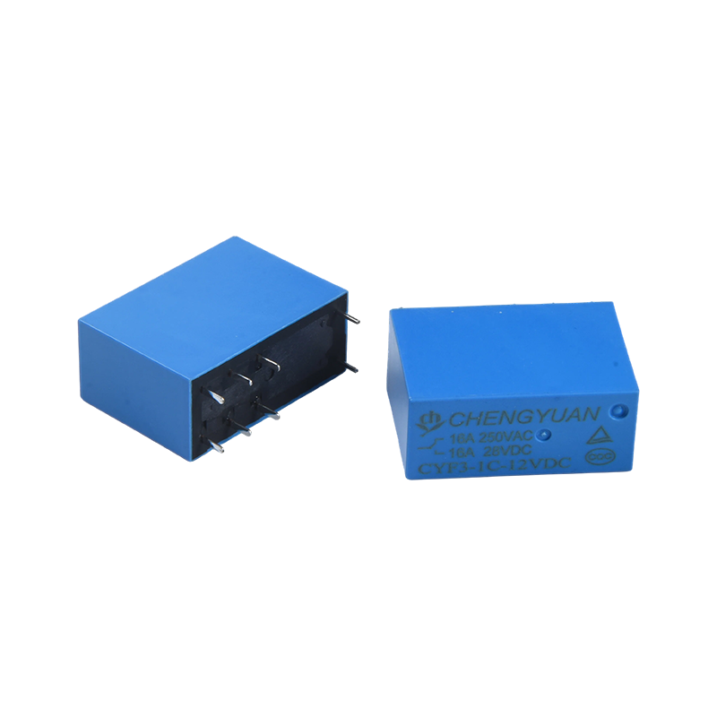 CYF3-relais, SPDT-relais, JQX-14F, 16A 250VAC-relais, 8-pins PCB 0,54 W relais. 14F vermogensrelais