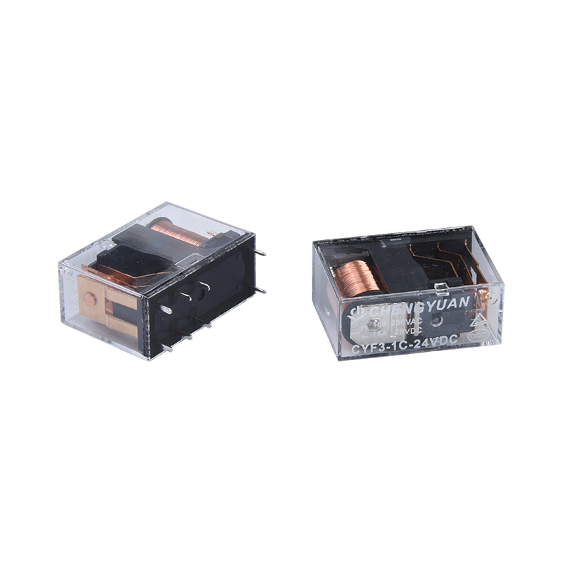 CYF3-relais, SPDT-relais, JQX-14F, 16A 250VAC-relais, 8-pins PCB 0,54 W relais. 14F vermogensrelais