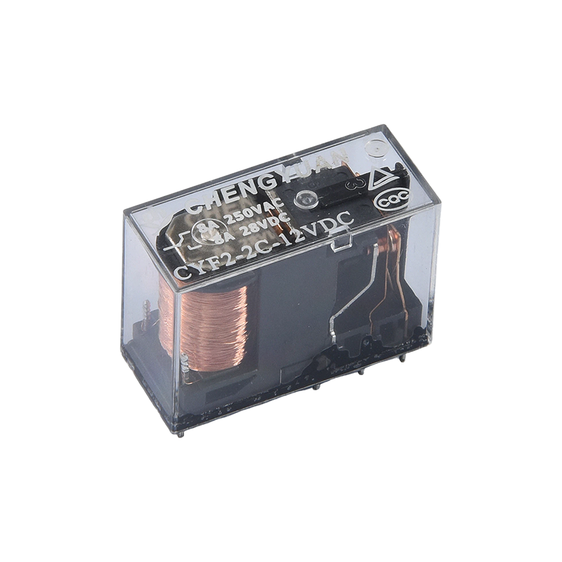 CYF2-relais, DPDT-relais, JQX-14F, 5A 250VAC-relais, 8A-relais, 8PIN PCB 0,54 W Relay.14F-vermogensrelais