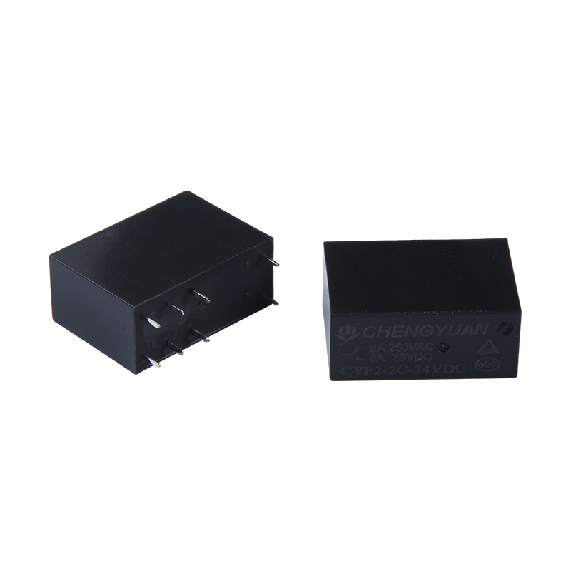 CYF2-relais, DPDT-relais, JQX-14F, 5A 250VAC-relais, 8A-relais, 8PIN PCB 0,54 W Relay.14F-vermogensrelais
