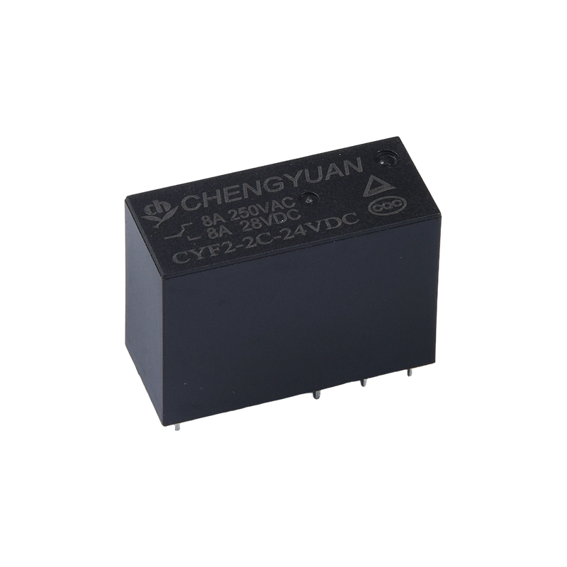 CYF2-relais, DPDT-relais, JQX-14F, 5A 250VAC-relais, 8A-relais, 8PIN PCB 0,54 W Relay.14F-vermogensrelais