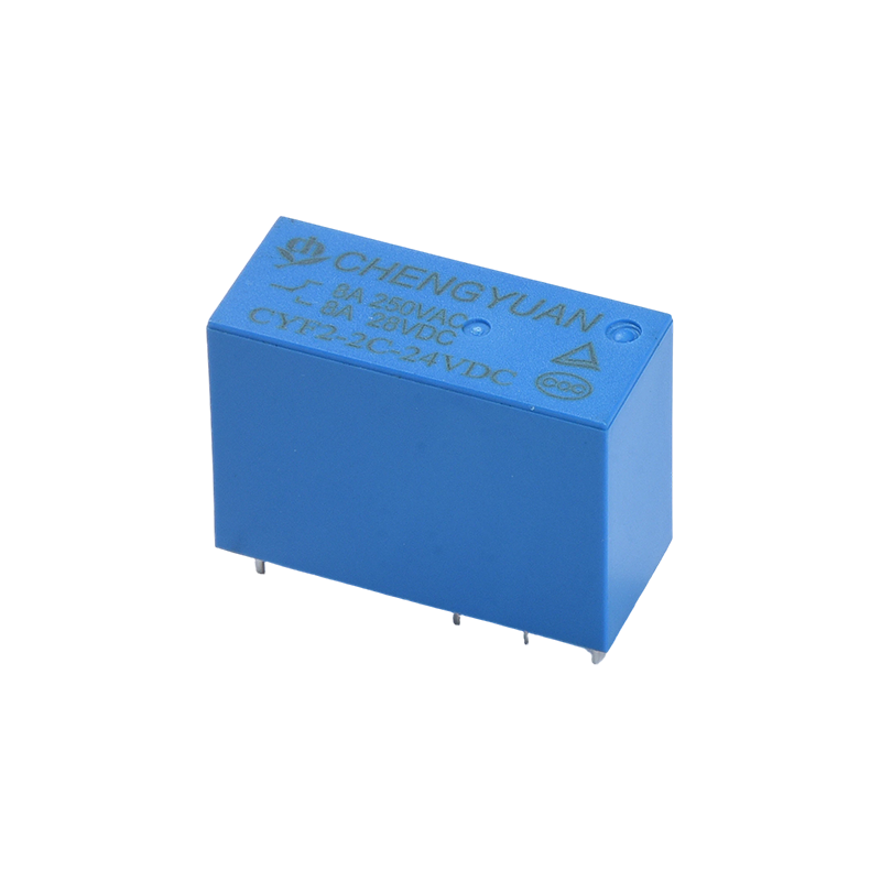 CYF2-relais, DPDT-relais, JQX-14F, 5A 250VAC-relais, 8A-relais, 8PIN PCB 0,54 W Relay.14F-vermogensrelais