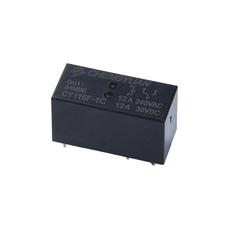 CY115F1 relais, SPSP PCB-relais, JQX-115F, 12A 0,4 W 5PIN Relay.115F vermogensrelais.