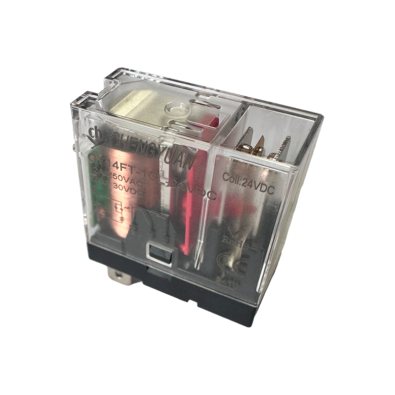 CY14FT-1CL relais, SPSP-relais, 14F breed voetrelais, 12A 5PIN vermogensrelais.