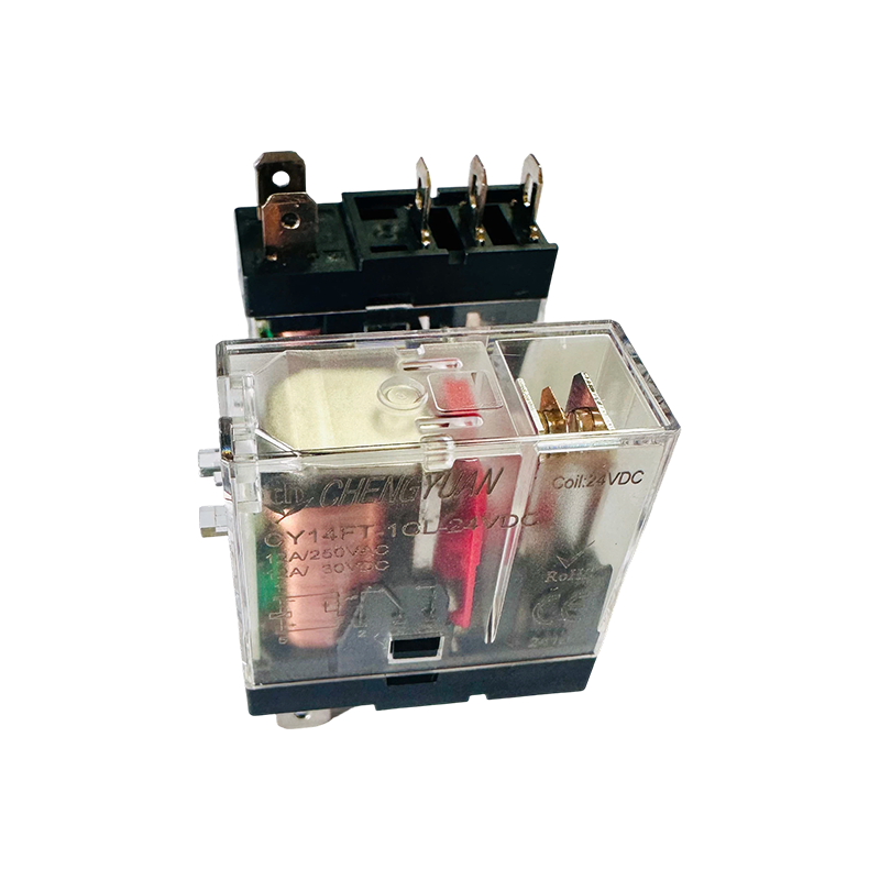 CY14FT-1CL relais, SPSP-relais, 14F breed voetrelais, 12A 5PIN vermogensrelais.