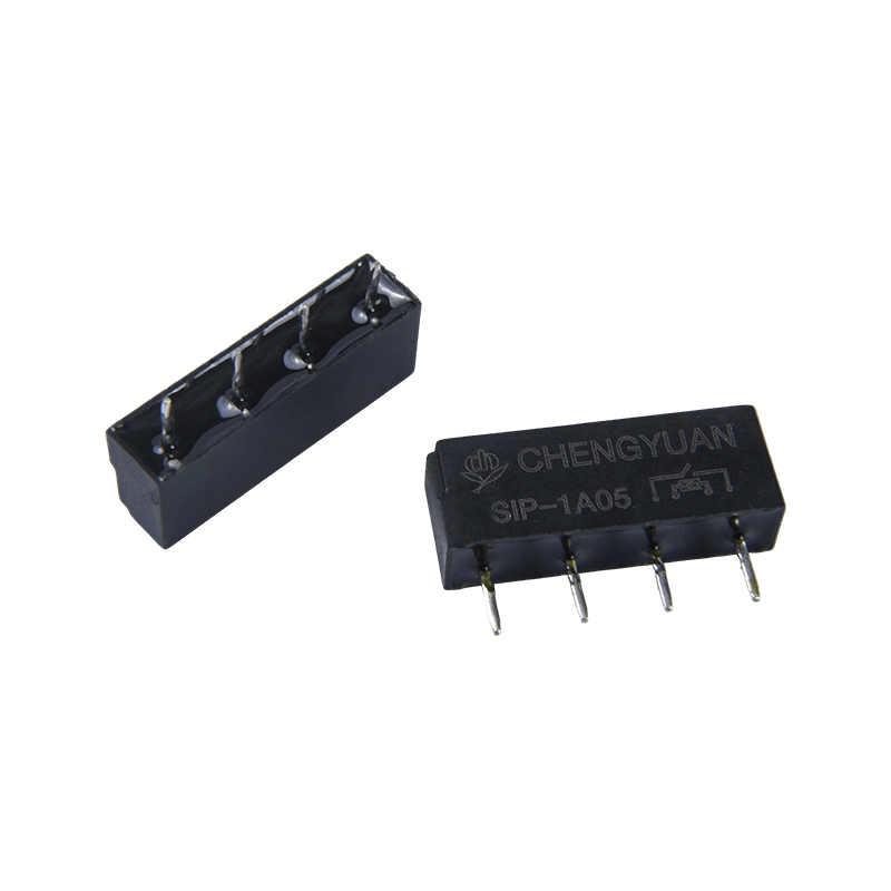 SIP-relais, Reed-relais, SIP-1A05, PCB-gemonteerd Reed-relais,