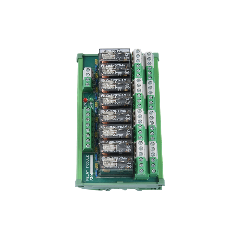 MCYF2 relaismodule, 14F railrelaismodule, 14F 5A 8A industriële aansluitmodule.