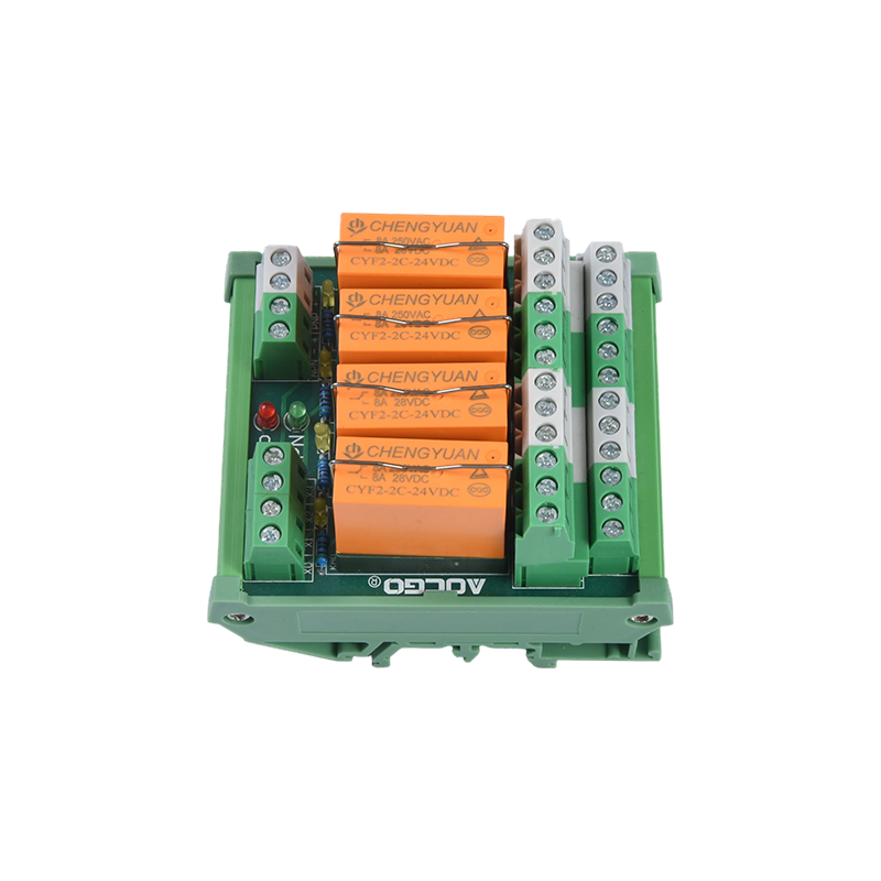 MCYF2 relaismodule, 14F railrelaismodule, 14F 5A 8A industriële aansluitmodule.