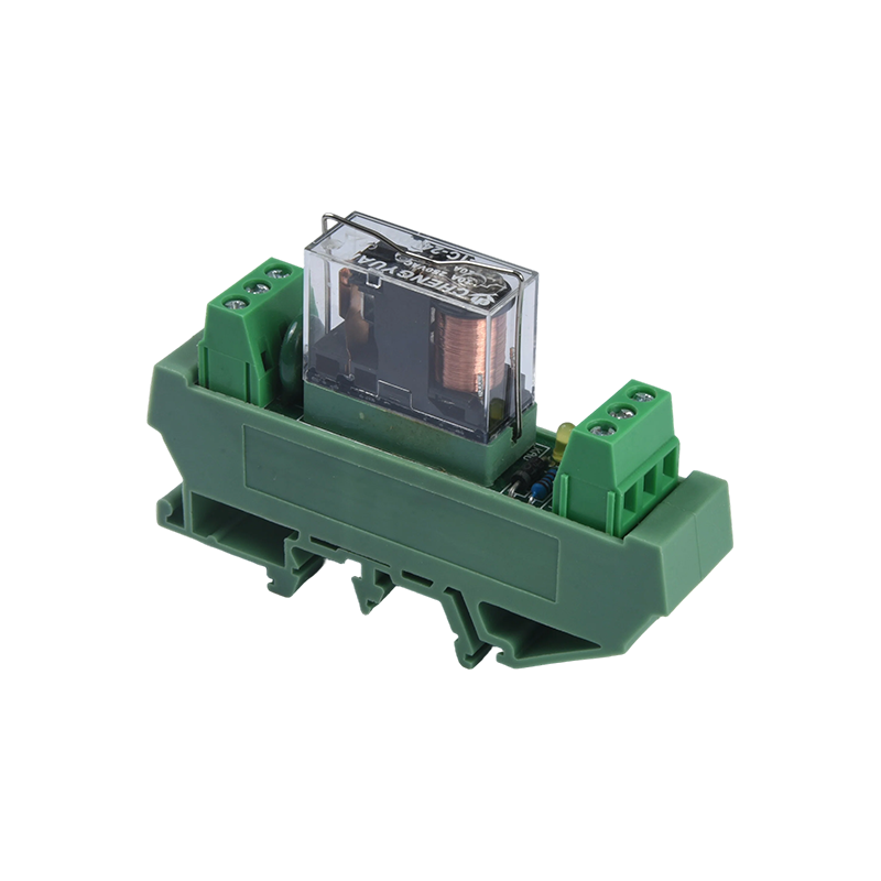 MCYF1 relaismodule, 14F railrelaismodule, 14F 10A industriële aansluitmodule.