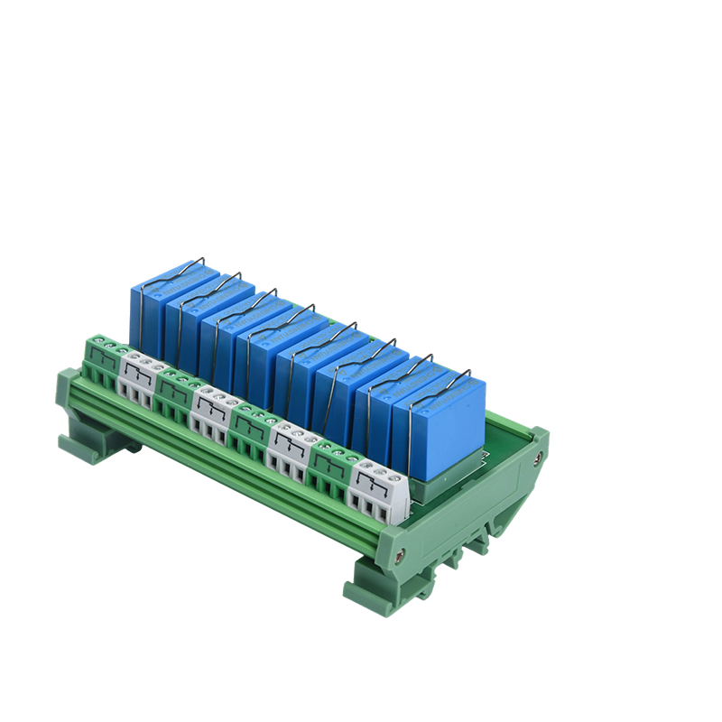 MCYF1 relaismodule, 14F railrelaismodule, 14F 10A industriële aansluitmodule.