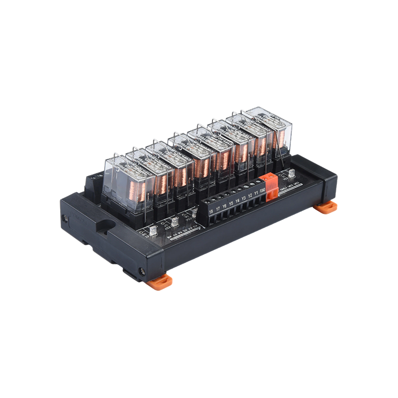 MCYF1 relaismodule, 14F railrelaismodule, 14F 10A industriële aansluitmodule.