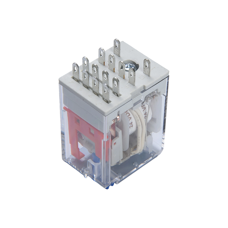 CY13F-relais, vermogensrelais 4PDT, JQX-13F, industrieel vermogensrelais, 4PDT/4Z, MY4 LY4.14PIN