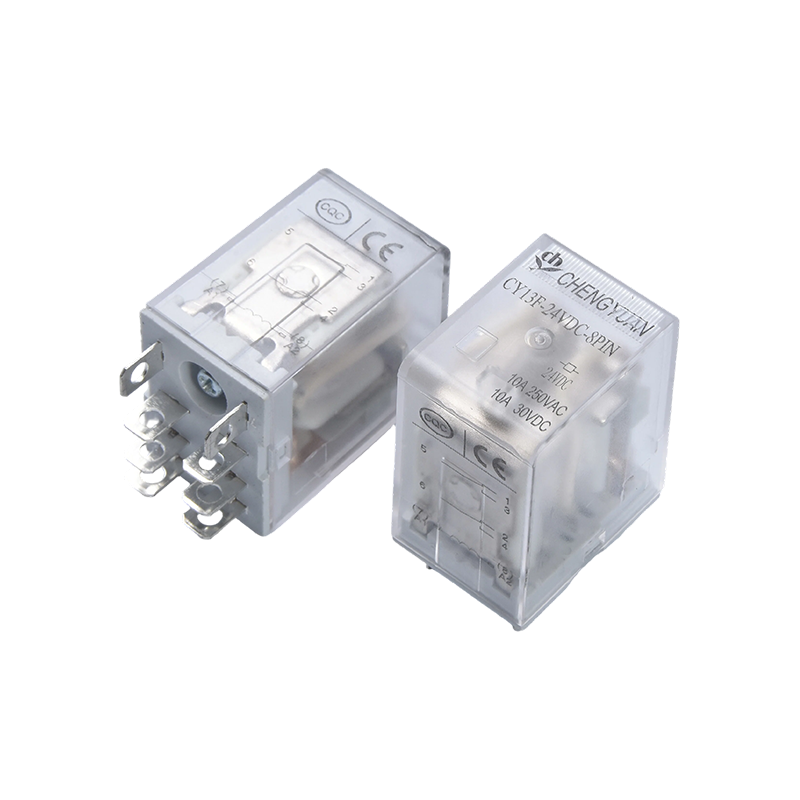 CY13F-relais, vermogensrelais DPDT, JQX-13F, industrieel vermogensrelais, DPDT/2Z, MY2 LY2.8PIN CY13F-relais, vermogensrelais DPDT, JQX-13F, industrieel vermogensrelais, DPDT/2Z, MY2 LY2.8PIN