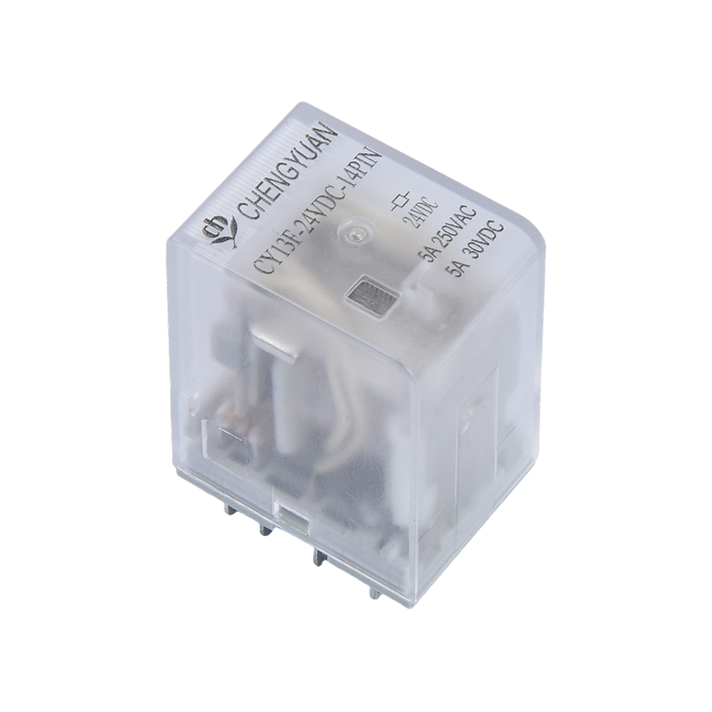 CY13F-relais, vermogensrelais 4PDT, JQX-13F, industrieel vermogensrelais, 4PDT/4Z, MY4 LY4.14PIN