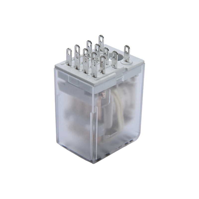 CY13F-relais, vermogensrelais 4PDT, JQX-13F, industrieel vermogensrelais, 4PDT/4Z, MY4 LY4.14PIN